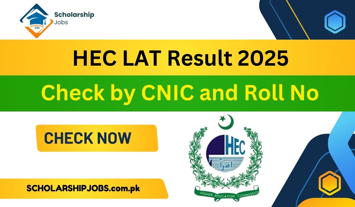 HEC LAT Result 2025 12 January Check by CNIC and Roll No at etc.hec.gov.pk